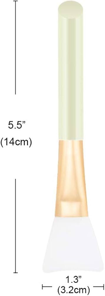 3 Pack Silicone Face Mask Makeup Brushes, Facial Mask Brush Skin Care Beauty Tool