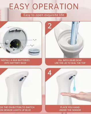 Automatic Touchless Soap & Sanitizer Dispenser - Problems Solved