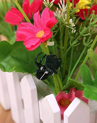 100Pcs Plant Support Clips, Garden Plastic Mini Stalks Flower Garden Tools Stem Clips
