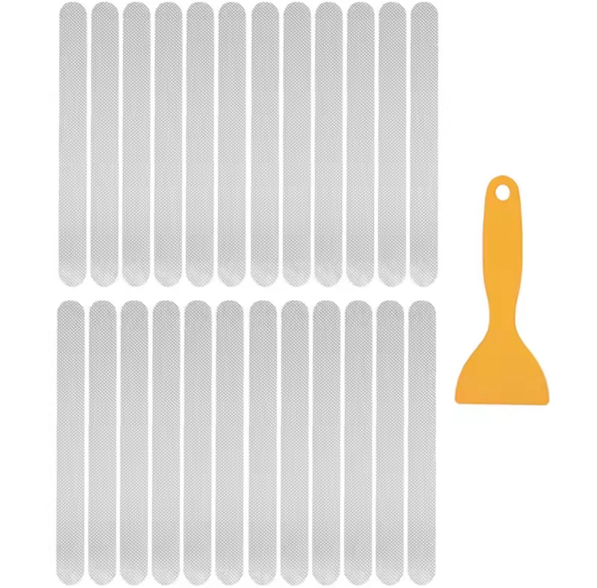 24 Pieces Self-Adhesive Shower Stickers, Non-Slip Shower Mat