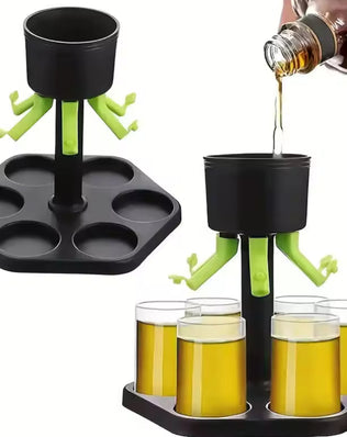 6-Shot Liquor Dispenser for Easy Drink Pouring - Problems Solved