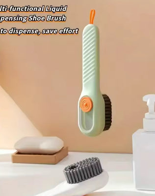Soap Dispensing Cleaning Brush Soft Bristles 4PCS - Problems Solved