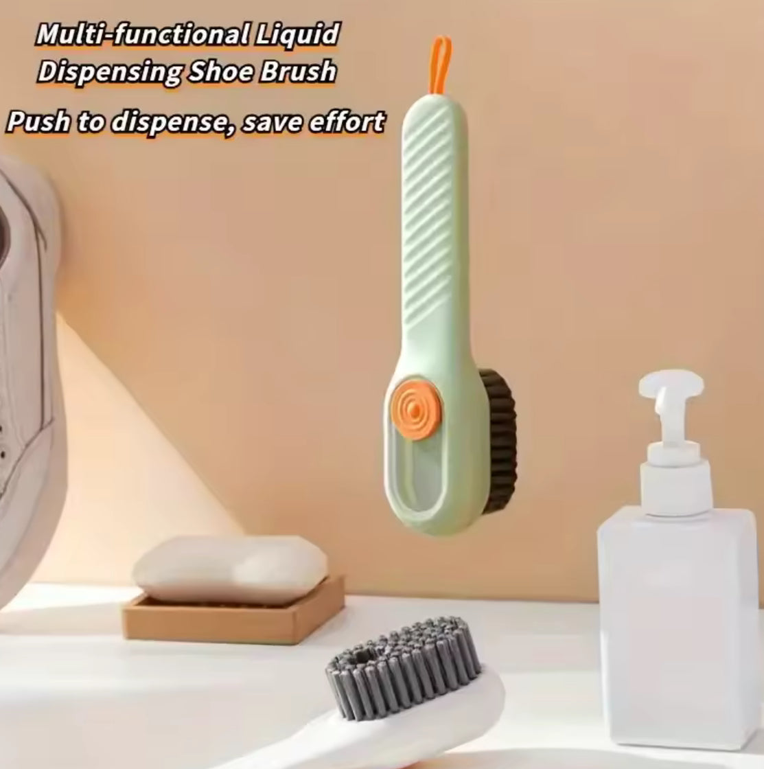 Soap Dispensing Cleaning Brush Soft Bristles 4PCS - Problems Solved