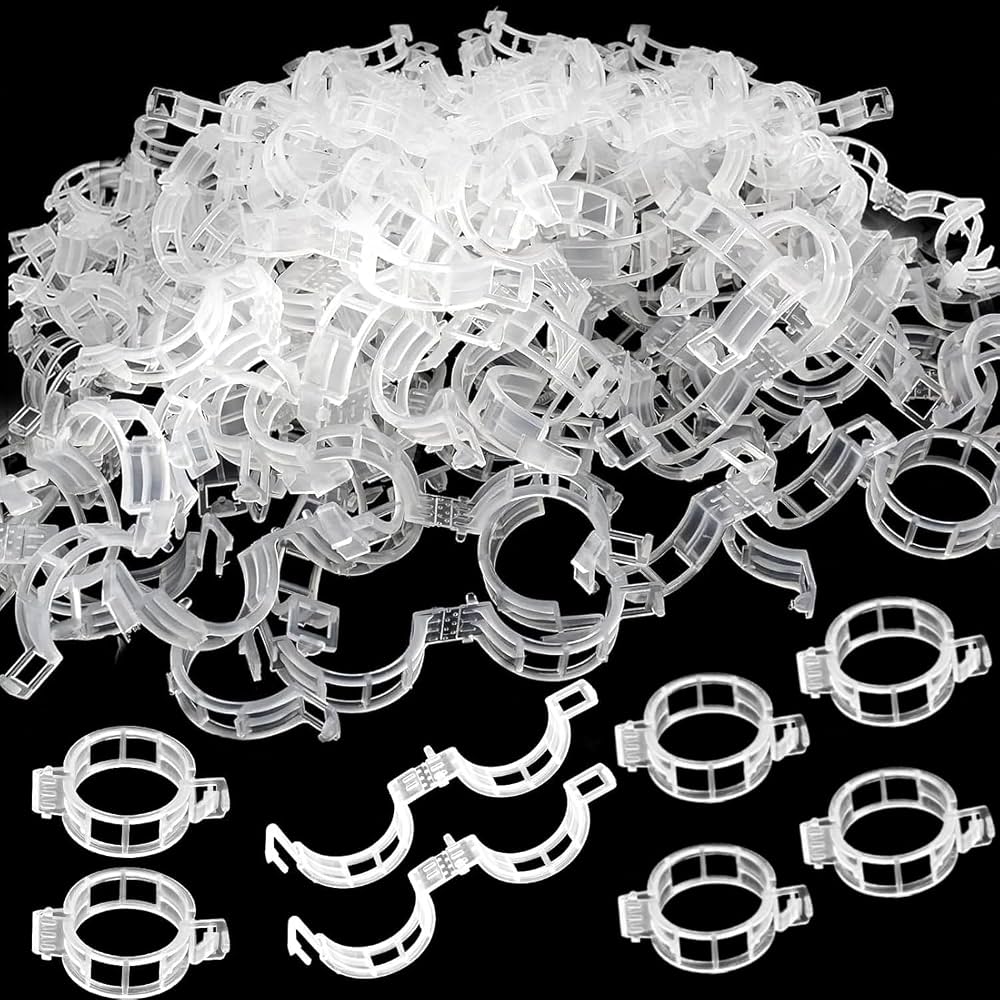 Plant Clips for Climbing Plants, 200 Pieces Plant Clips Tomato Hooks Trellis