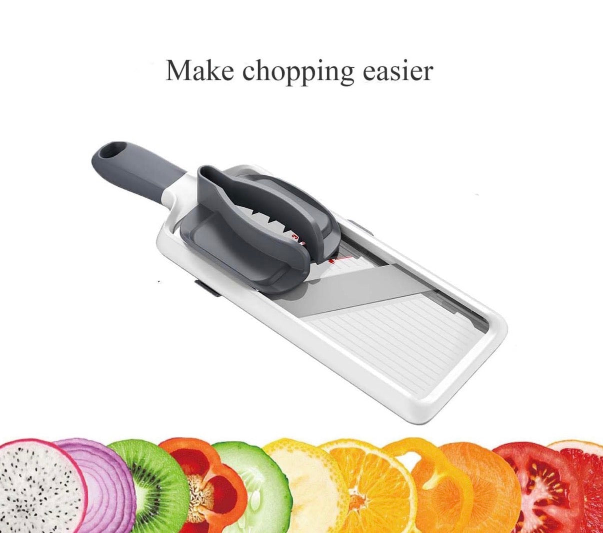 Problems Solved multi vegetable slicer and mandoline with adjustable stainless steel blades for precise kitchen slicing.