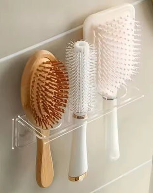 Acrylic Comb Holder Organizer Storage Shelf Clear Transparent - Problems Solved
