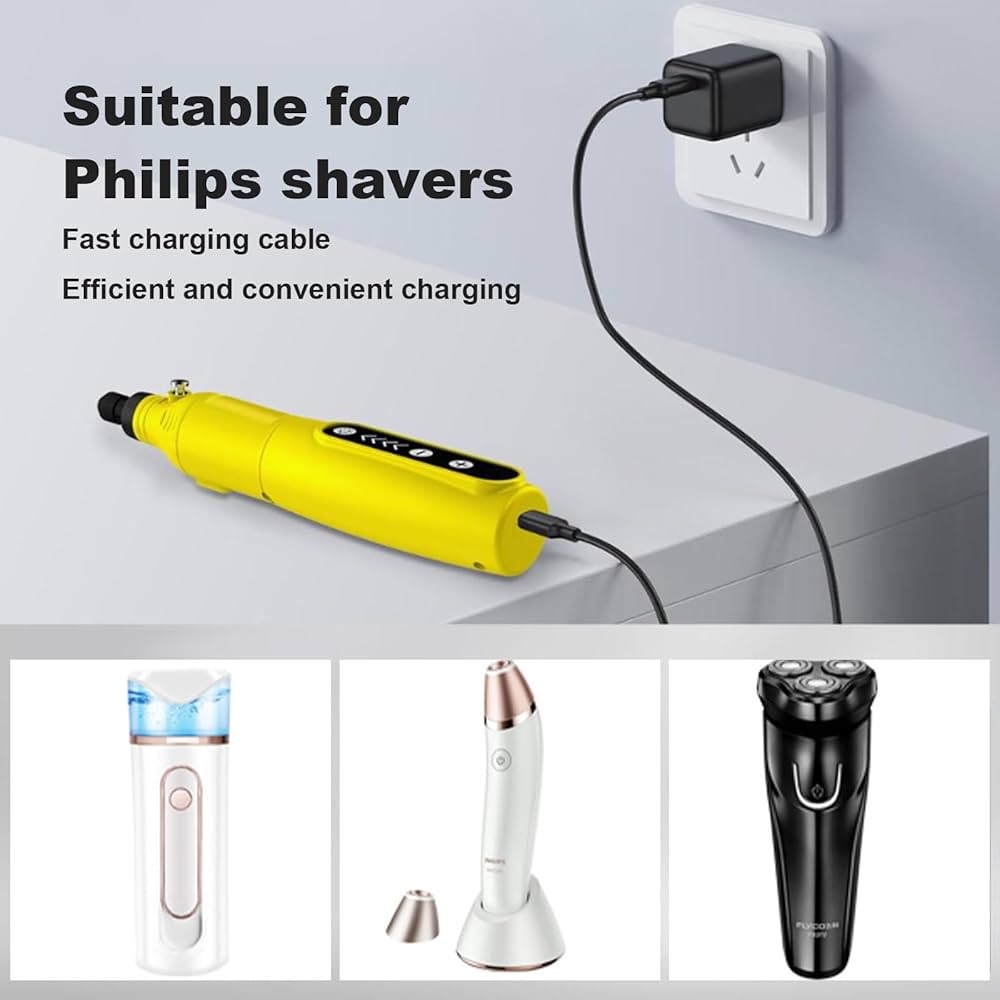 5V Cable for Philips One Blade
Charger, Compatible with All