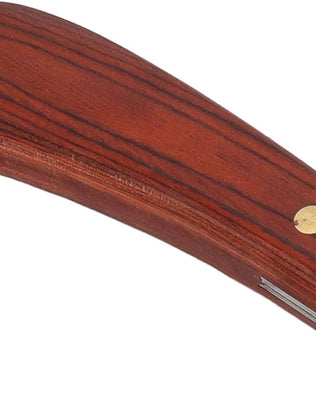 Hoof Knife, Hoof Cutting Knife with Wooden Handle, Farrier Tool for Horses