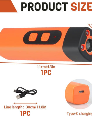 Anti Barking Device for Dogs, Bark Shield Repeller 3 Modes, Ultrasonic Dog Barking
