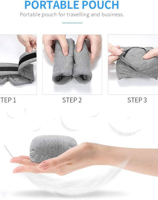 Handmade Cotton Sleep Mask, New Upgrade Light Blocking Sleeping Eye Mask Soft