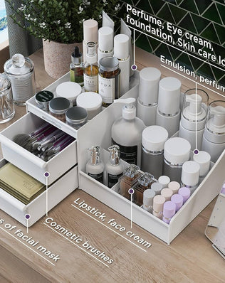 Makeup Organizer Storage Drawers, Large Capacity Cosmetic Organisers