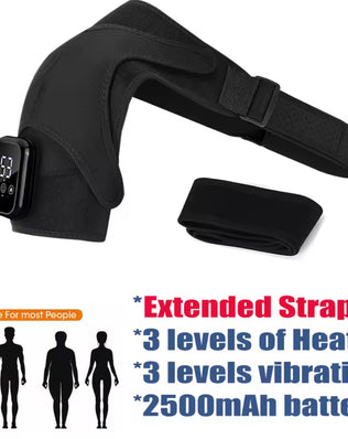 Wireless Shoulder Massager Pad Wrap APP-Controlled - Problems Solved