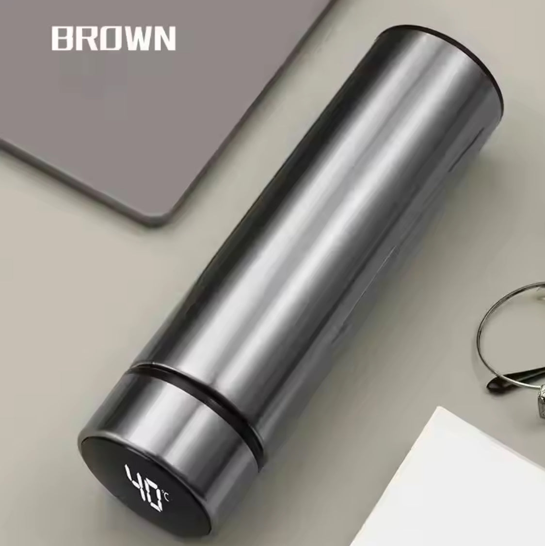 Smart Thermos Bottle with LED Temperature Display (500ml) - Problems Solved