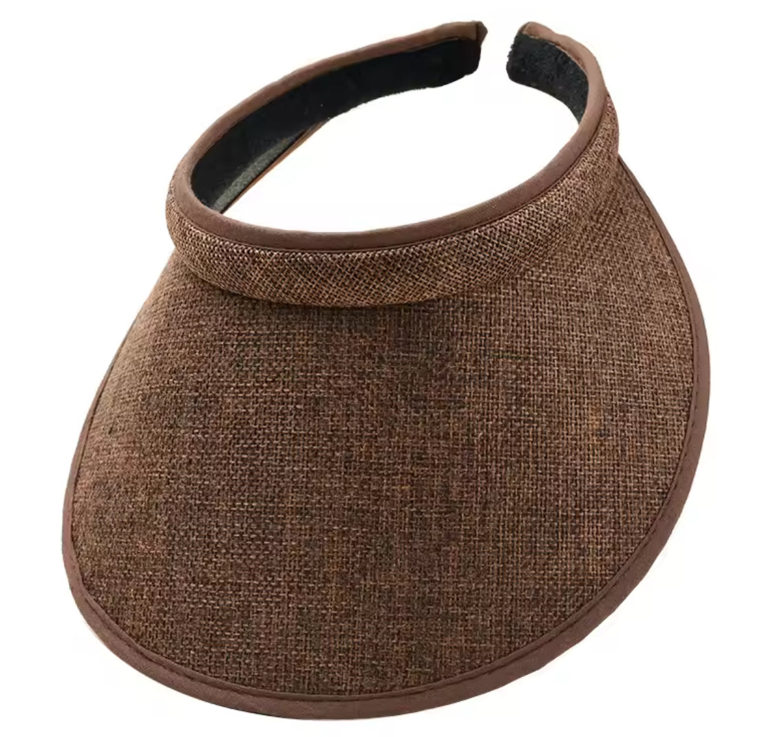 Problems Solved summer sun hat with wide brim, portable beach hat designed for sun protection and stylish outdoor wear