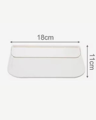 1PC Foldable Wall-mounted Shelf, For Bathroom, Toilet, Kitchen - Problems Solved