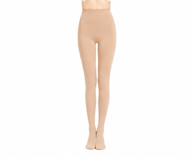 Medical compression pantyhose for women and men with closed toe design, providing 23-32 mmHg support by Problems Solved.