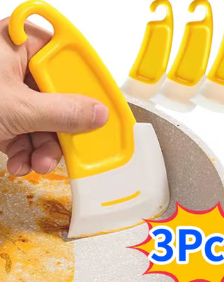 Cleaning Spatula Kitchen Scraper Soft Blade Scraper - Problems Solved
