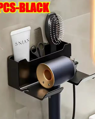 Wall-Mounted Hair Dryer & Styling Tool Holder - Problems Solved