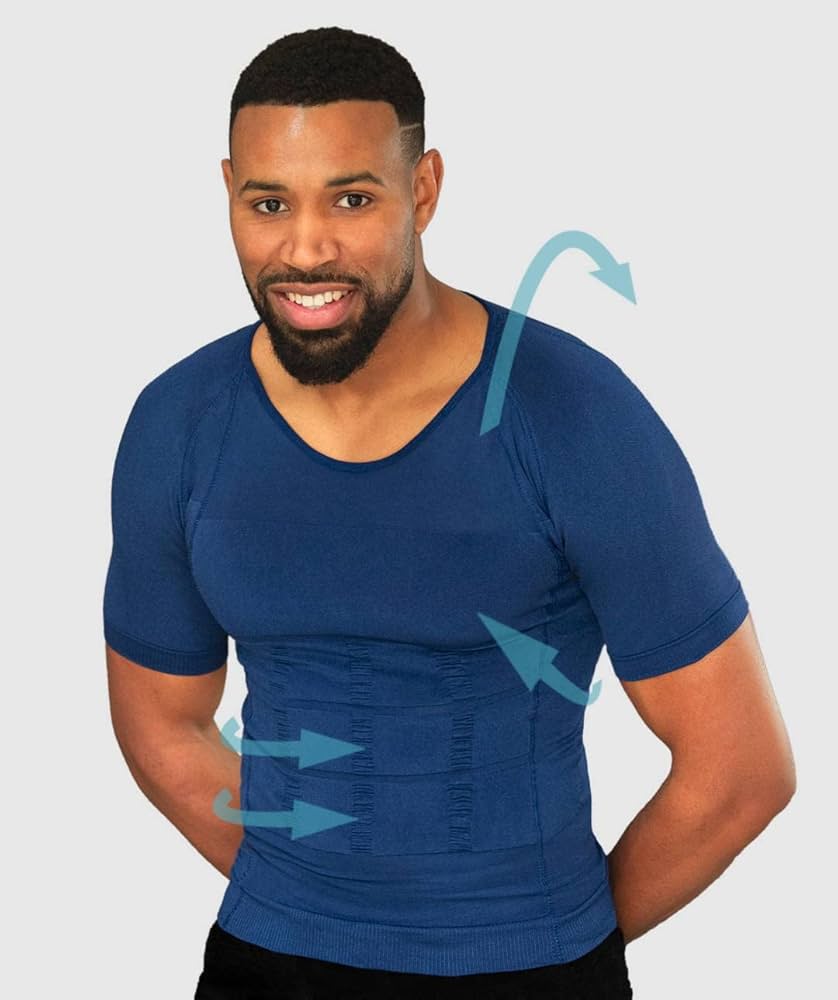 Men's Posture Corrector T-Shirt | Anti Back Pain | Back and Shoulder Straightener