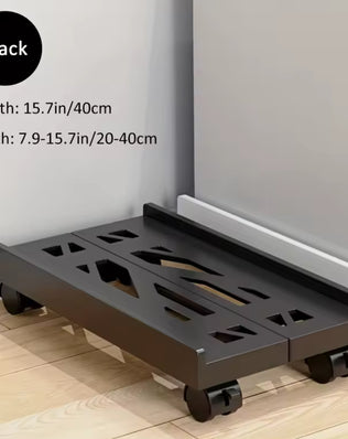 Adjustable Mobile CPU Stand, Ventilated Computer Tower Stand - Problems Solved
