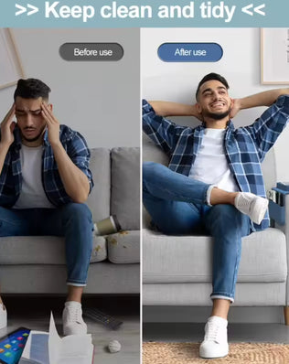 Silicone Couch Cup Holder Tray with Side Pockets Sofa Arm - Problems Solved