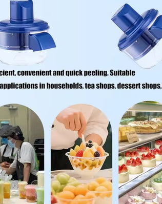 Rechargeable Electric Peeler for Fruits and Vegetables - Problems Solved