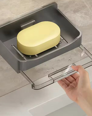 Bathroom Soap Holder Free-Punching Wall Mounted Soap - Problems Solved