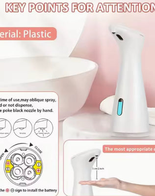 Automatic Touchless Soap & Sanitizer Dispenser - Problems Solved