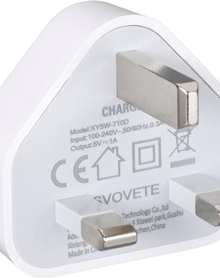 USB Wall Charger Plug 5V 1A USB Plug Adapter Compatible for iPhone