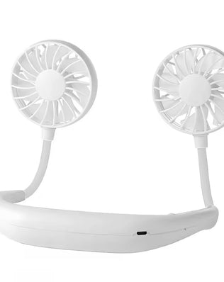 Portable Dual-Head Neck Fan with 3-Speed Adjustment - Problems Solved