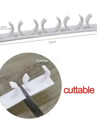 2pcs Grey Plastic Kitchen Jar Rack Wall-Mounted Adhesive - Problems Solved