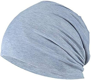Slouchy Beanie Hat - Chemo Cancer Cotton Head Hat Sleep Cap Turban Headwear Stretch