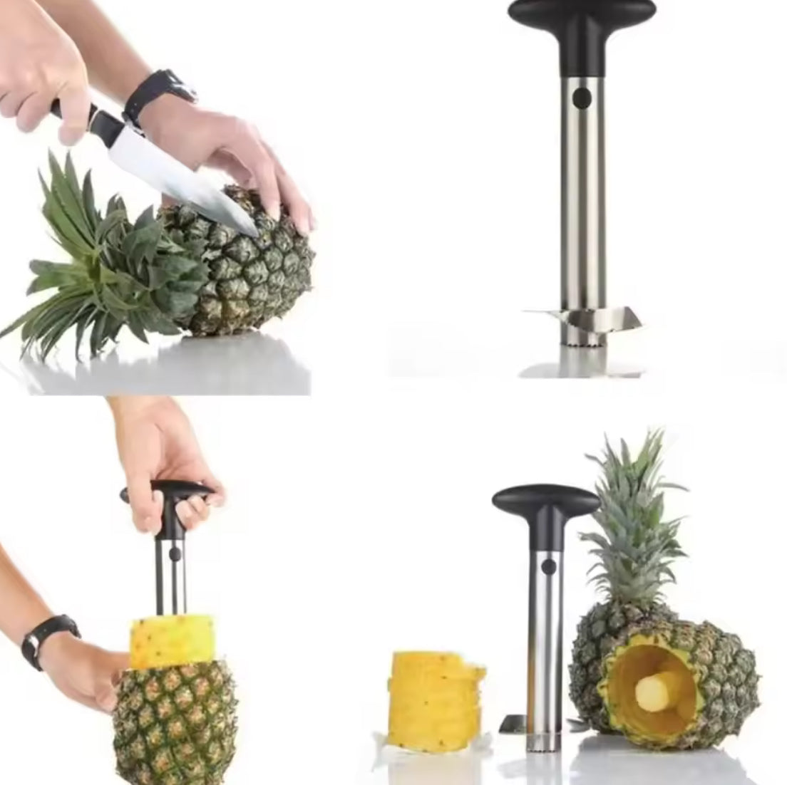 Stainless Steel Pineapple Peeler & Corer - Problems Solved