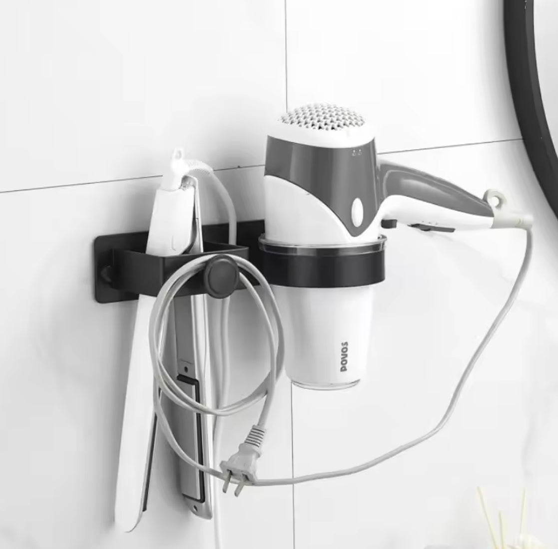 Hair Dryer & Straightener Holder Wall Mounted - Problems Solved