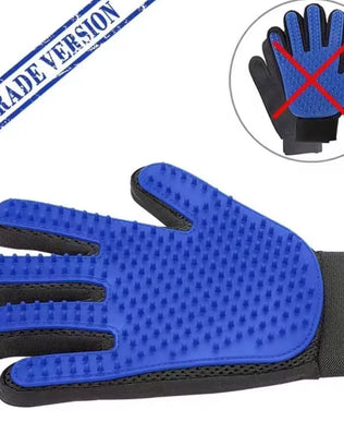 Pet Grooming Glove, Gentle Hair Removal and Efficient Massage for Dogs, Cats