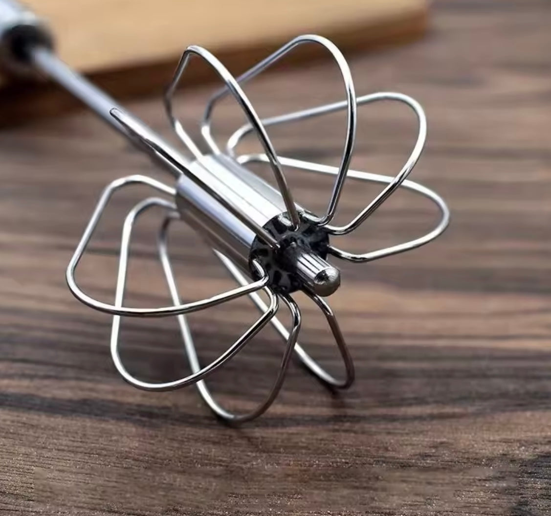 Stainless Steel Semi-Automatic Handheld Whisk - Problems Solved