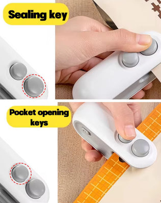 2-in-1 Rechargeable Mini Bag Sealer - Problems Solved