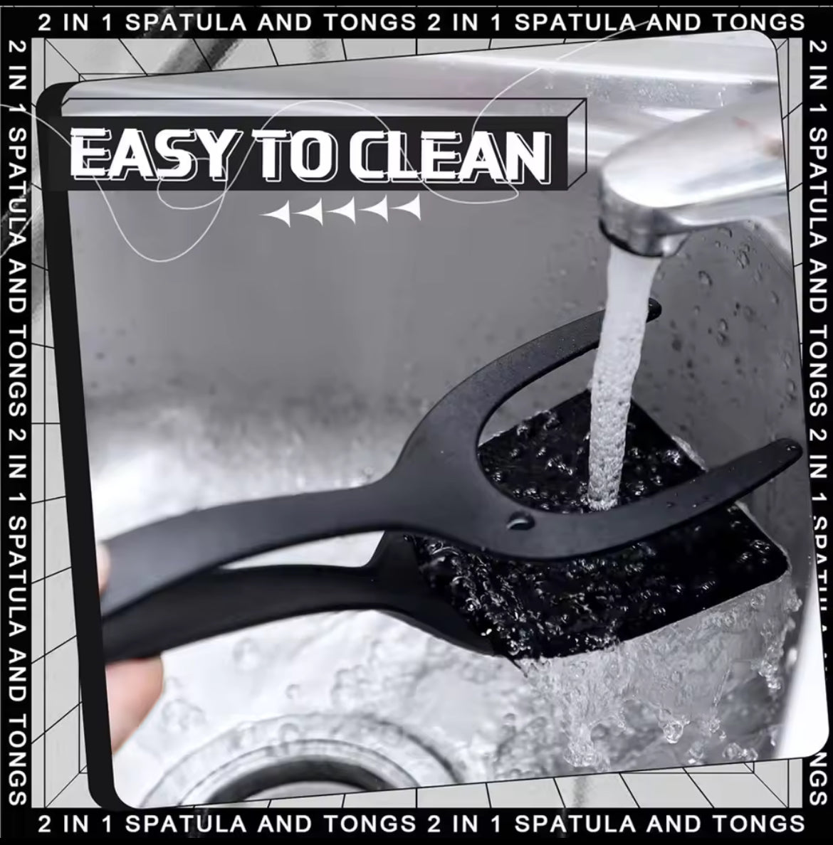 2-in-1 Grip & Flip Spatula Clamp - Problems Solved