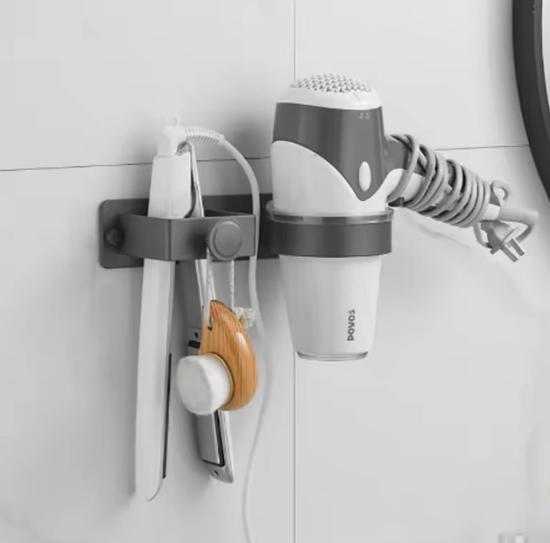 Hair Dryer & Straightener Holder Wall Mounted - Problems Solved