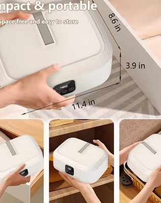 Portable Foldable Electric Clothes Dryer with UV Sterilization - Problems Solved
