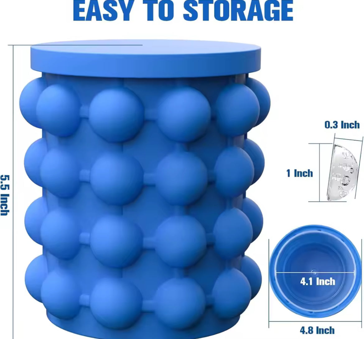 Ice Cube Maker Portable Bucket Wine Ice Cooler Beer Cabinet - Problems Solved