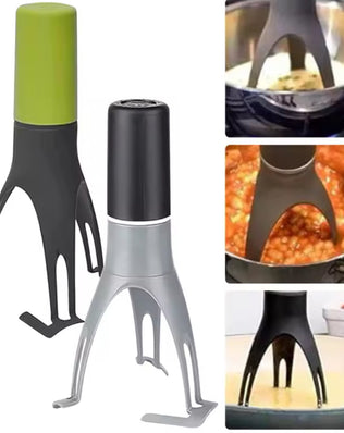 Battery-Operated Hands Free Pan Stirrer - Problems Solved
