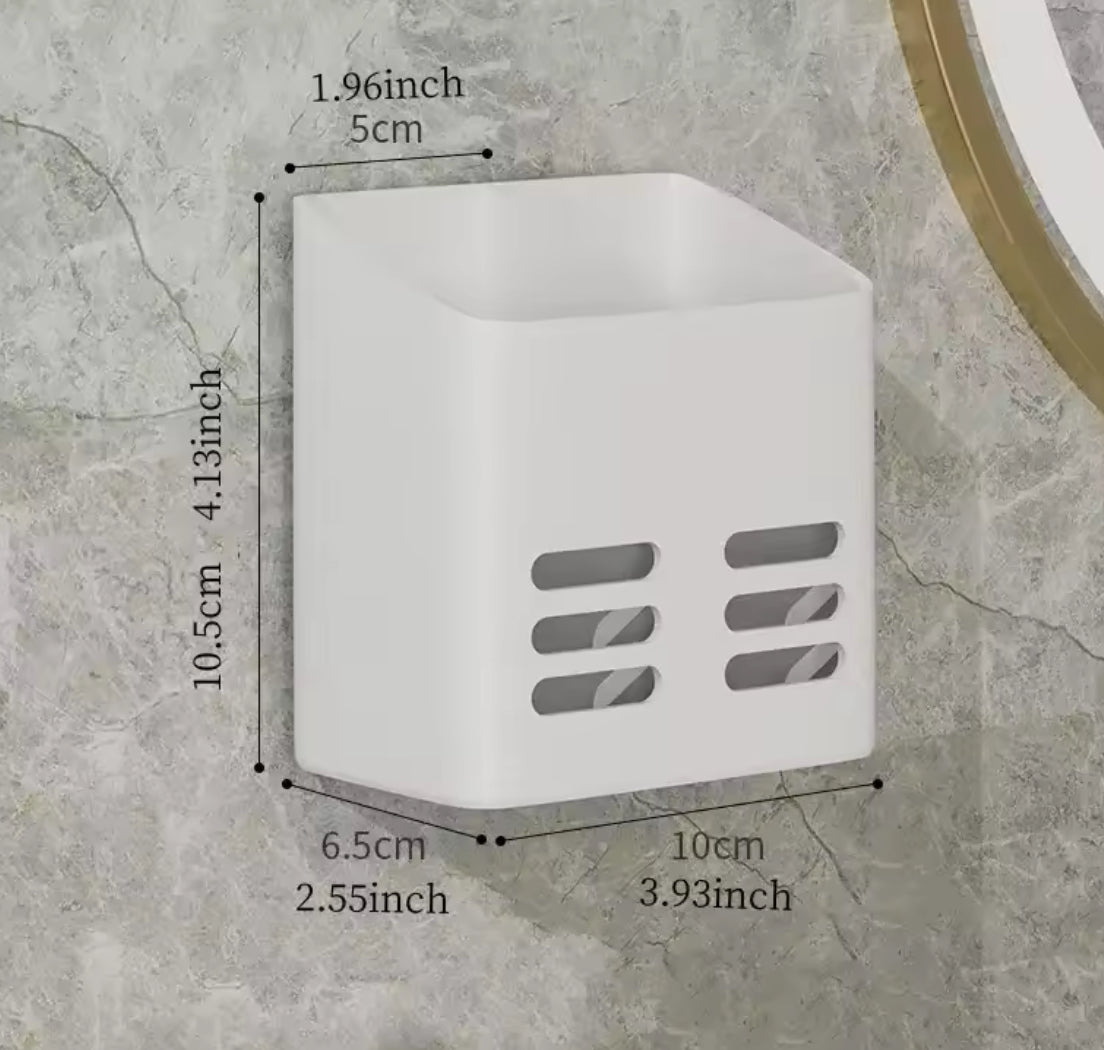 No-Drill Wall-Mounted Bathroom Makeup & Toiletry Organizer Shelf - Problems Solved