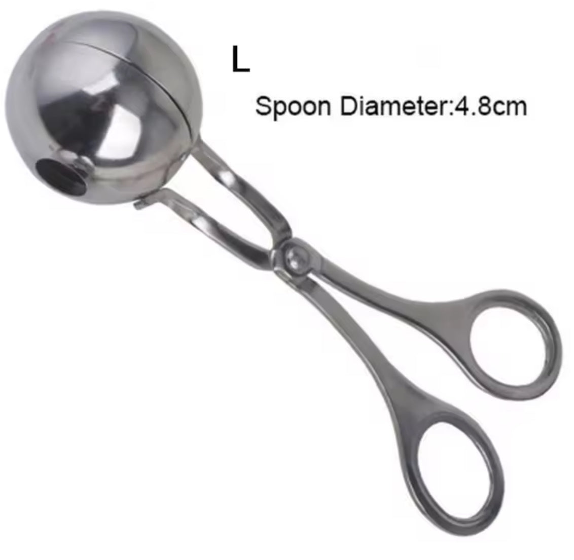 Stainless Steel Meatball Maker Spoon for Perfect Round Balls - Problems Solved