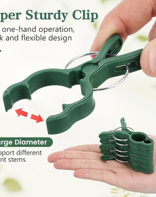 50Pcs Plant Support Clips Tomatoes Clips Garden Plant