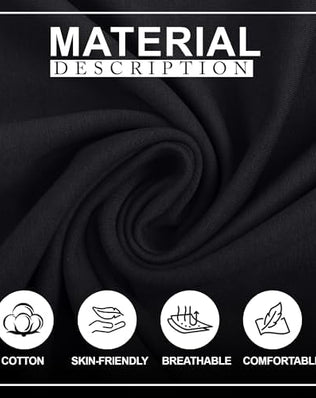 Three pairs of Problems Solved women's soft cotton leggings with elastic waistband, non-see-through, comfortable for everyday wear.