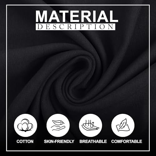 Three pairs of Problems Solved women's soft cotton leggings with elastic waistband, non-see-through, comfortable for everyday wear.