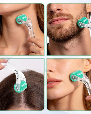 Derma Roller 1.0mm with Individual Titanium Micro Needles