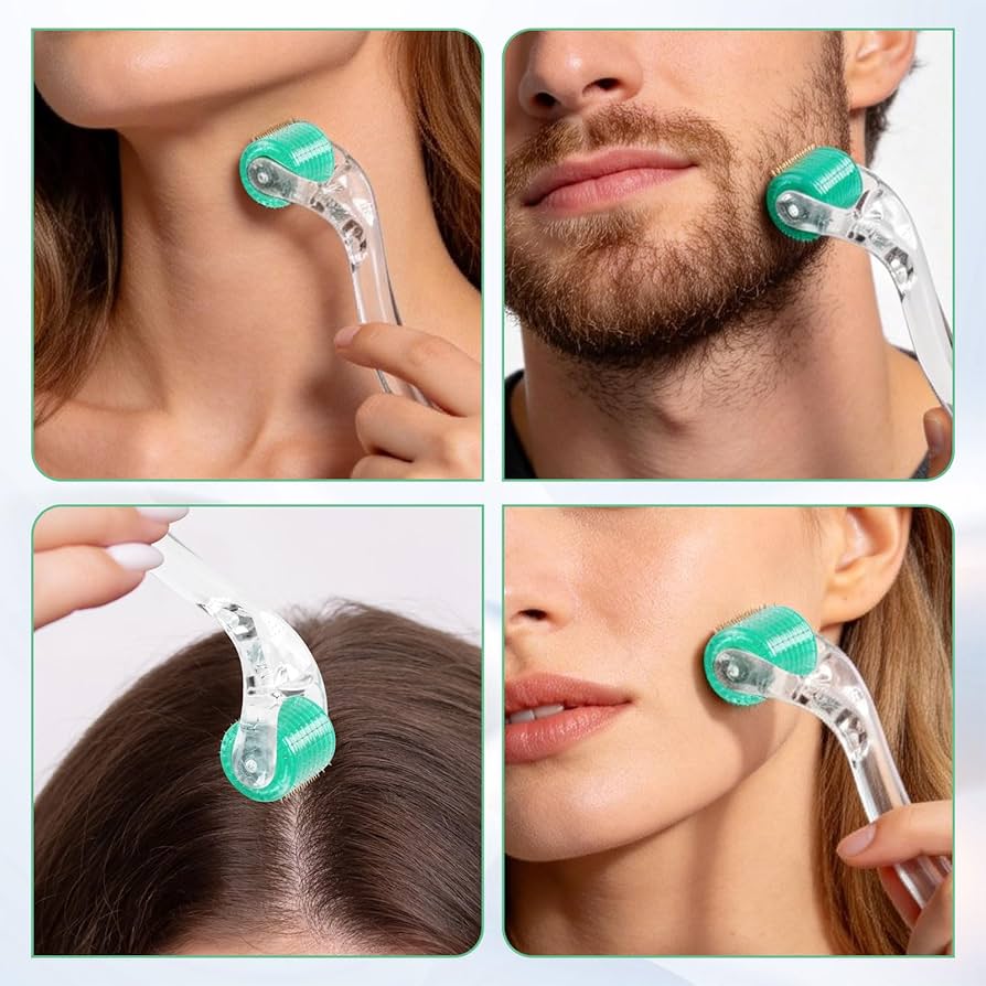 Derma Roller 1.0mm with Individual Titanium Micro Needles