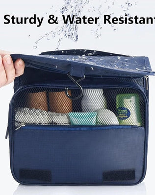 Travel Toiletry Bag, Hanging Toiletries Wash Bag Makeup Cosmetic Organizer Bags
